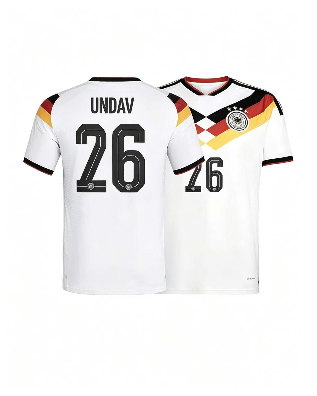 Germany #26 Deniz Undav 2026 World Cup Goal + 2 Assists Home Jersey Jersey