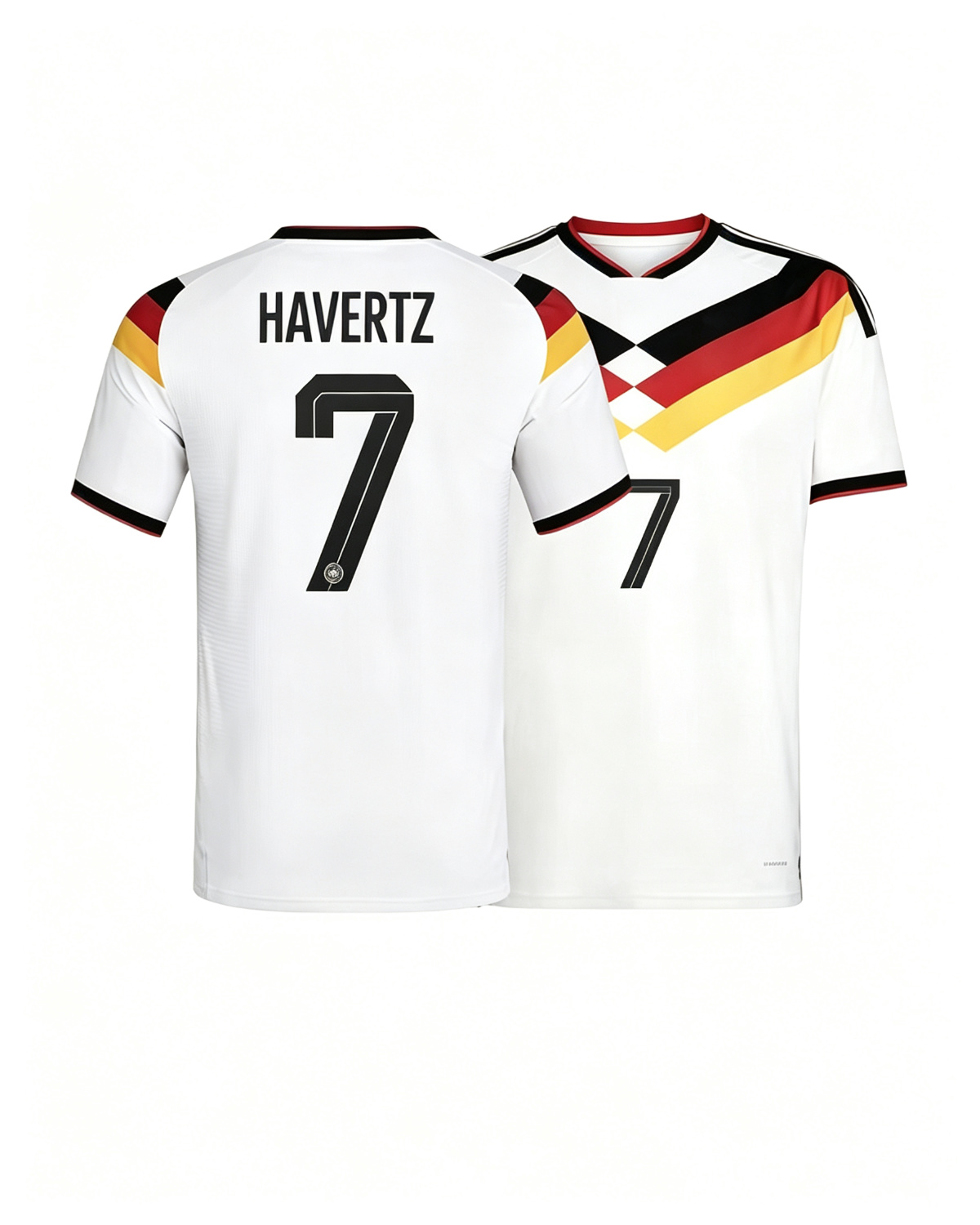 Germany #7 Kai Havertz 2026 World Cup Double Goals Home Jersey Jersey