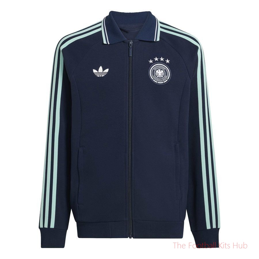 Germany Jacket Anthem Away OG World Cup 2026 - Collegiate Navy Kids