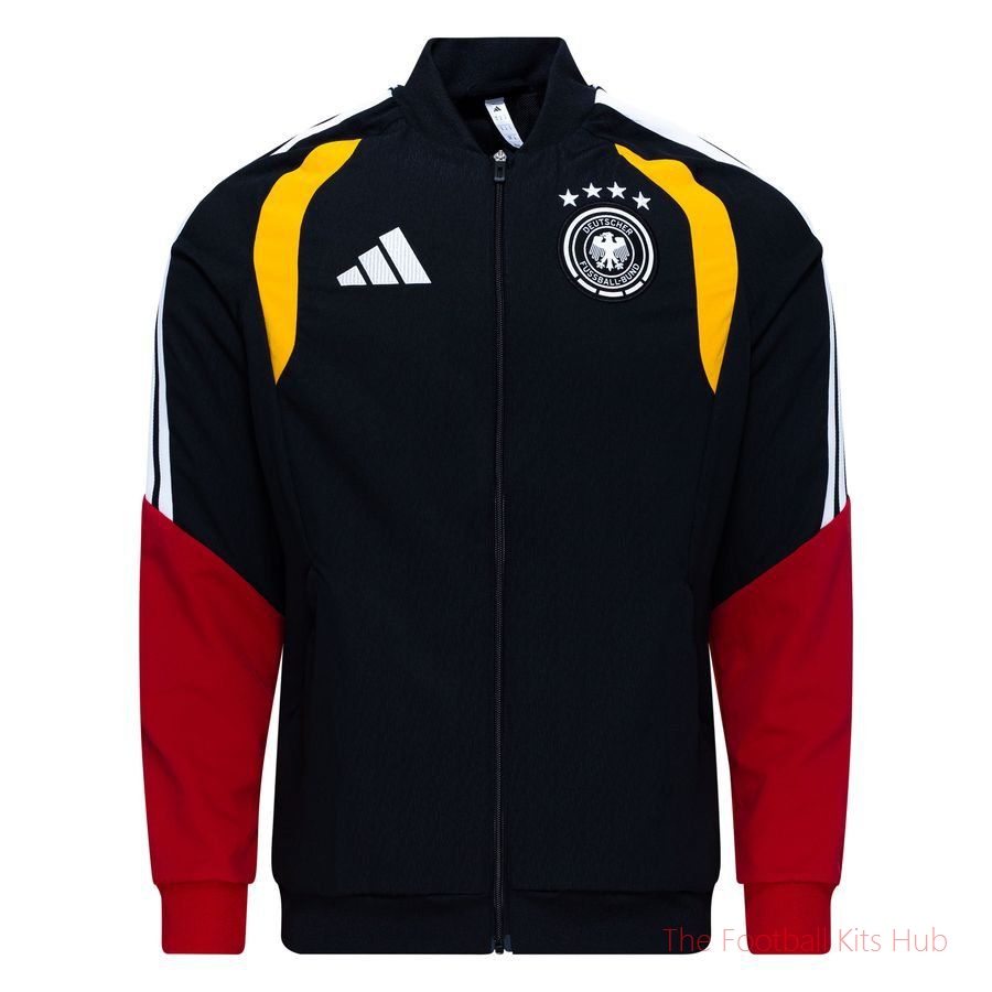 Germany Training Jacket Tiro 26 Presentation World Cup 2026 - Black