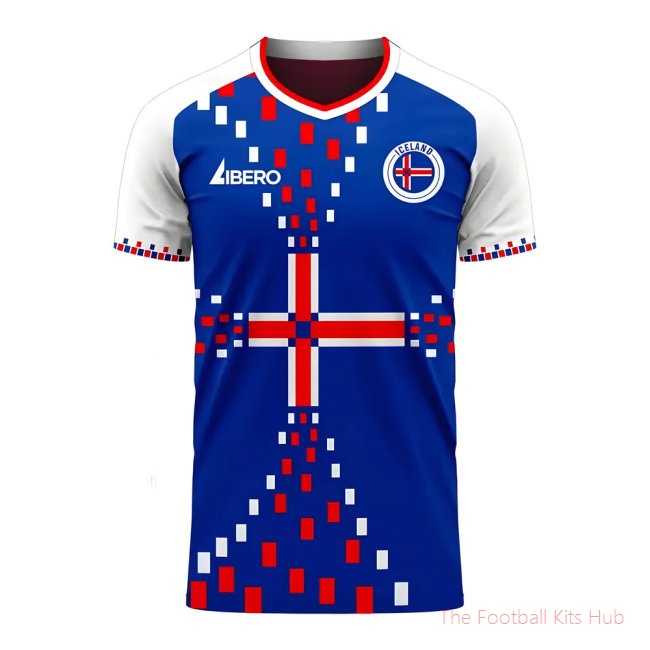 Iceland 2025/26 Home Football Kit (Libero) - Womens