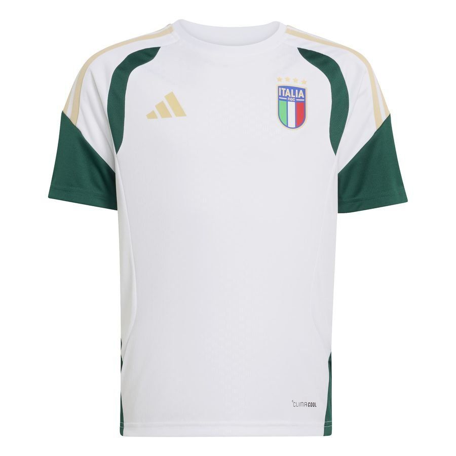 Italy Tiro White/Core 26 Training Kids Green Uniform T