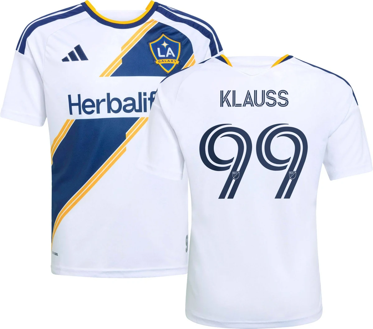 João Klauss LA Galaxy Youth 2026 The VeloCITY Kit Replica Jersey - White