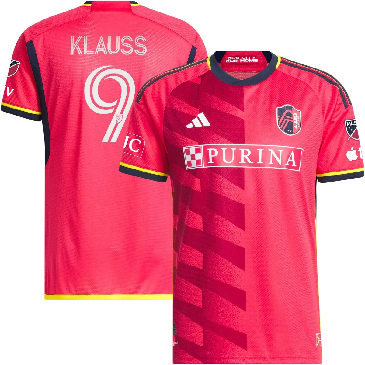 Women's João Klauss St. Louis City SC 2023 The Spirit Kit Jersey - Red