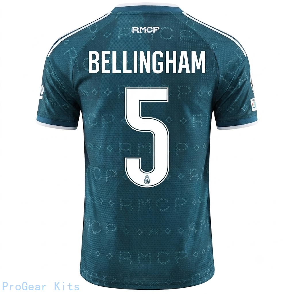 Real Madrid Jude Bellingham #5 Away Kit 2026/27