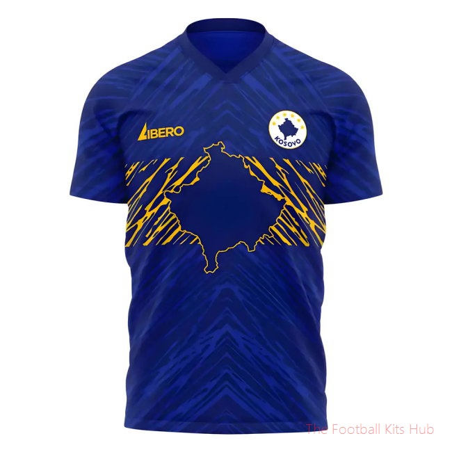 Kosovo 2025/26 Home Football Kit (Libero)