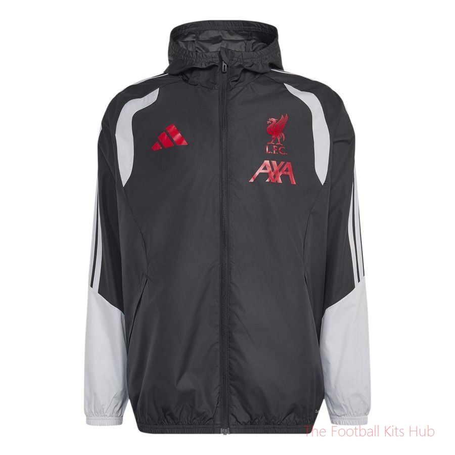 Liverpool Jacket All Weather Tiro 26 - Black