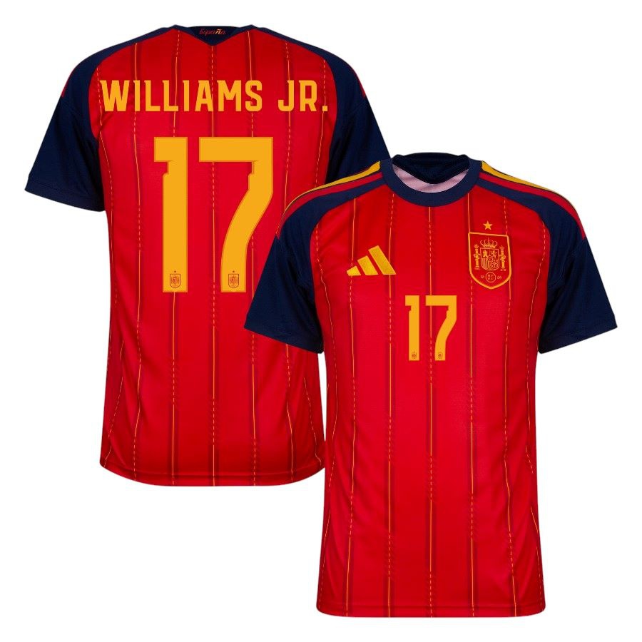 2026/27 Spain Williams Jr. Home Uniform