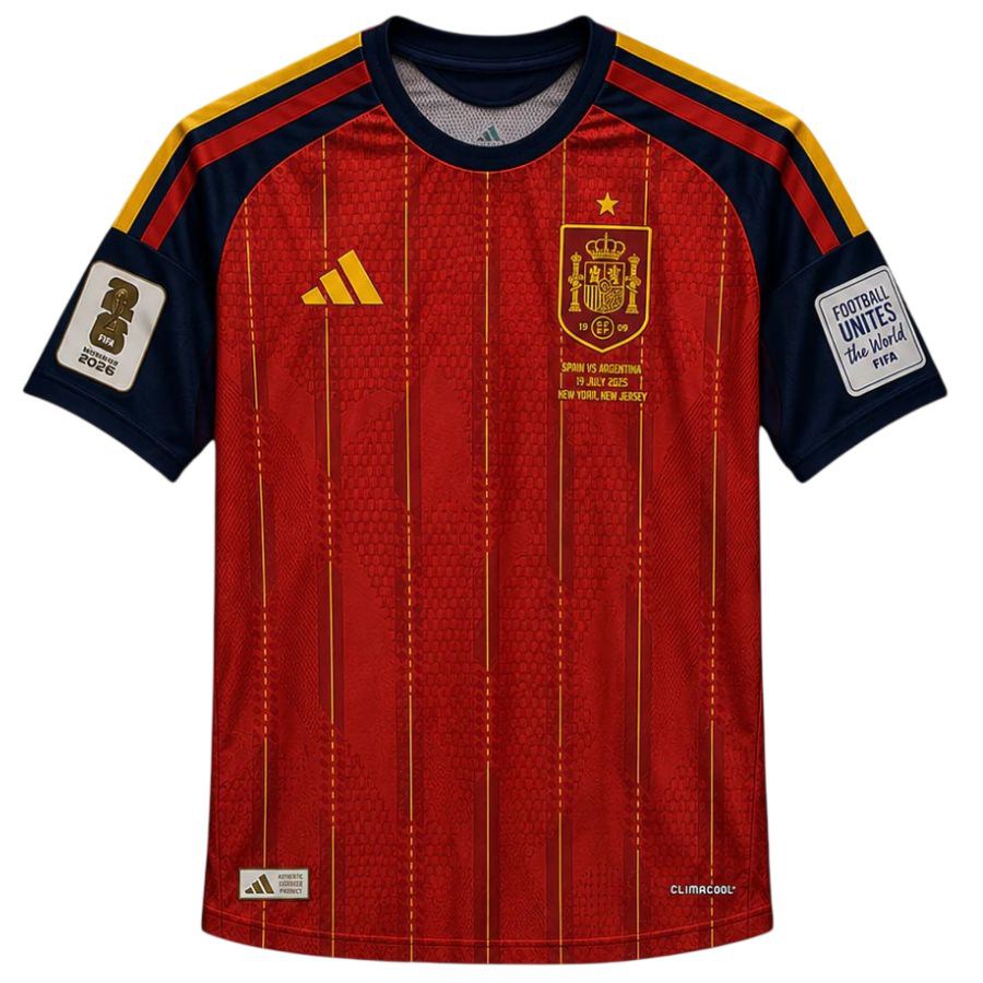 2026 Spain World Cup Final Uniform