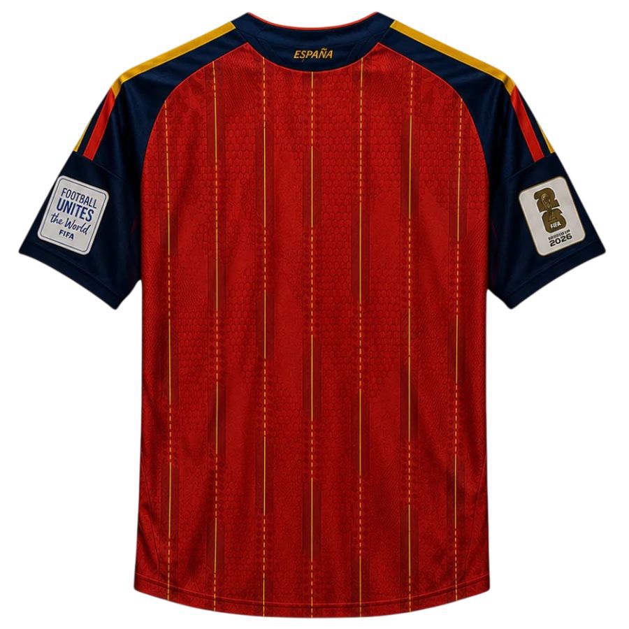 2026 Spain World Cup Final Uniform - angle 2