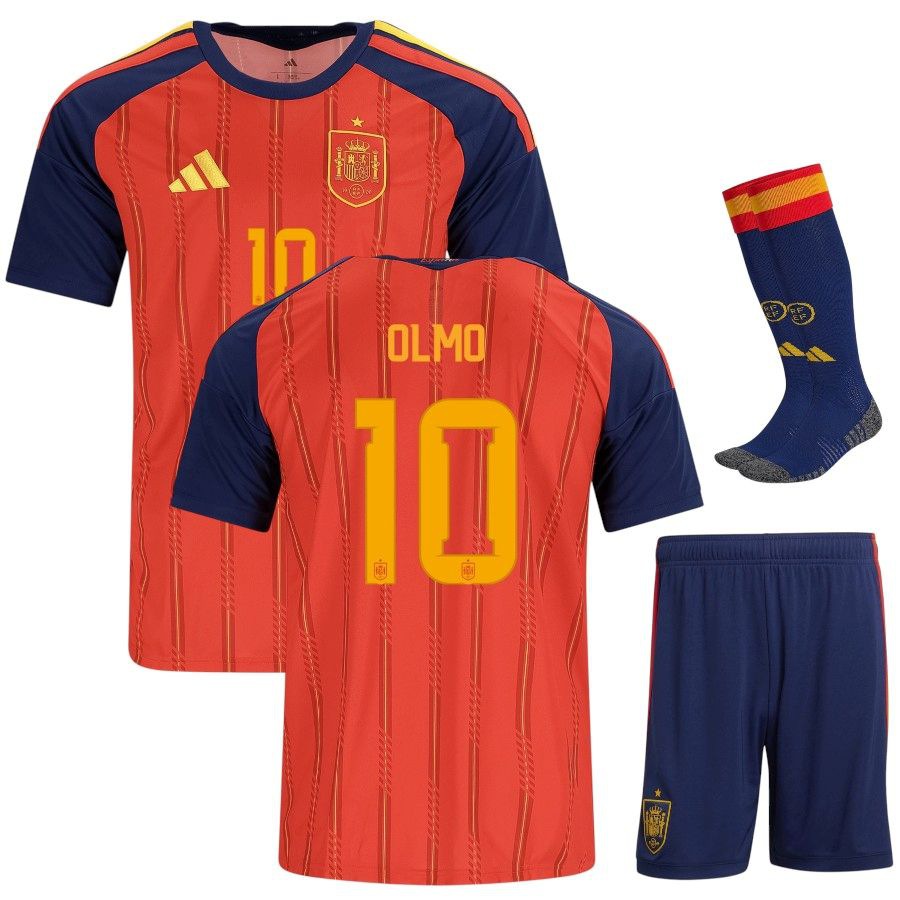 Children's Spain Kit Olmo Home Uniform 2026/27