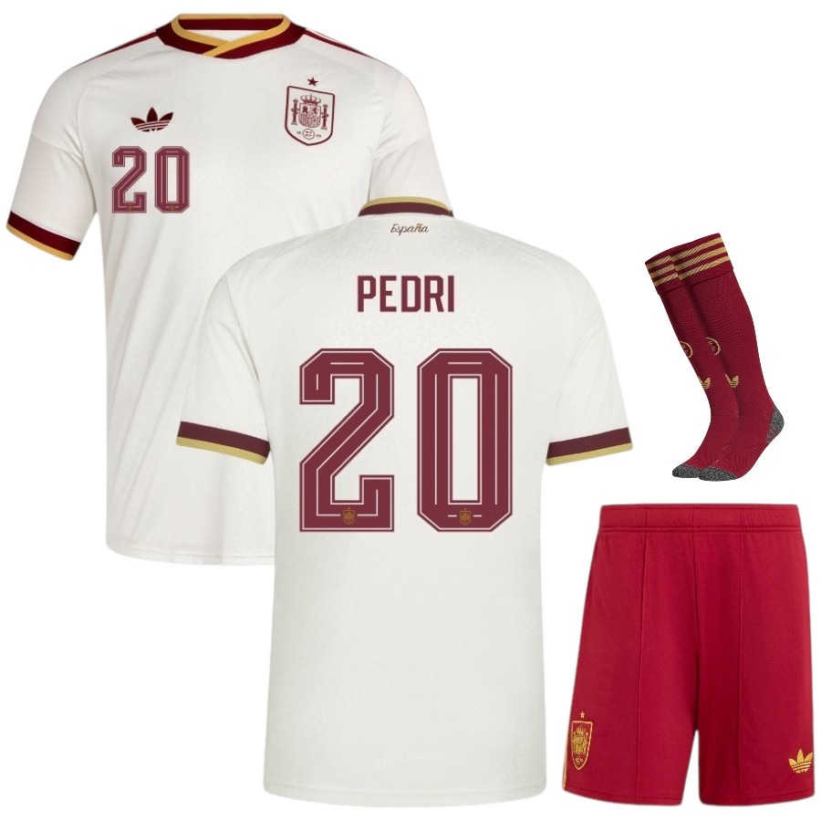 2026/27 Spain Kit Pedri Away Kids Kit