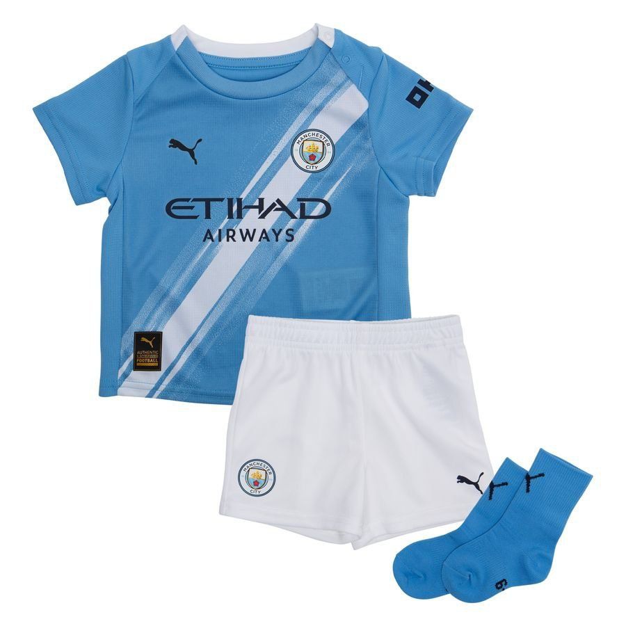 Manchester City Baby Kit Home Kids 2025/26