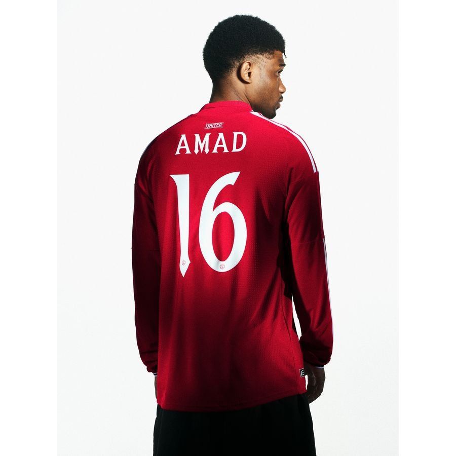 Manchester United League Long Sleeves Home Champions Kids Jersey 2026/27 - angle 2