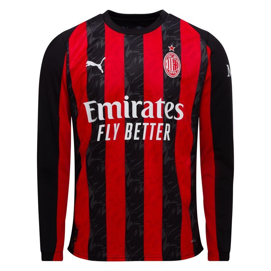 Milan Long Sleeves Home Jersey 2025/26