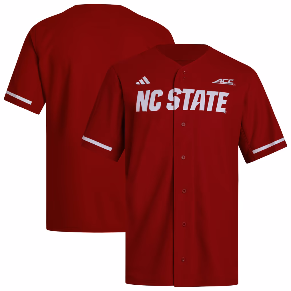 NC State Wolfpack Replica Baseball Jersey - Red