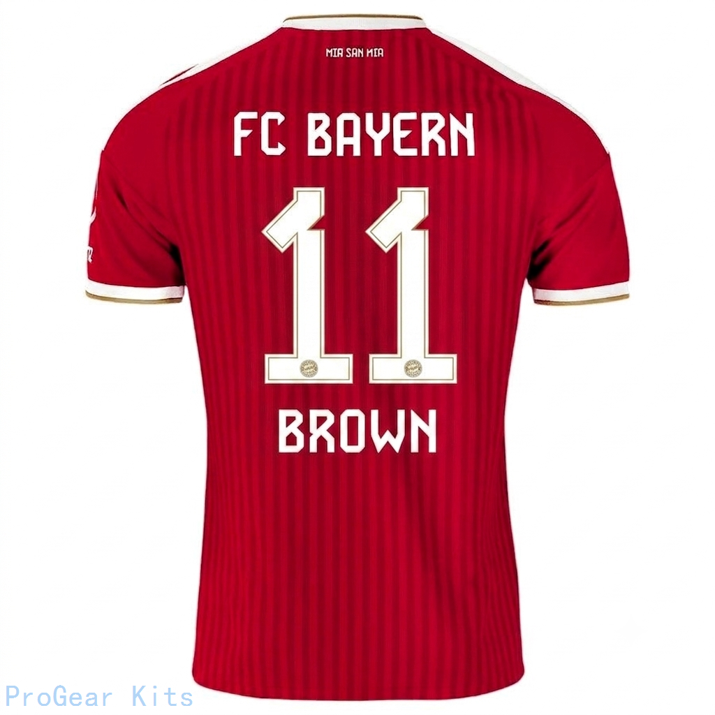 Bayern Munich Nathaniel #11 Home Brown 2026/27