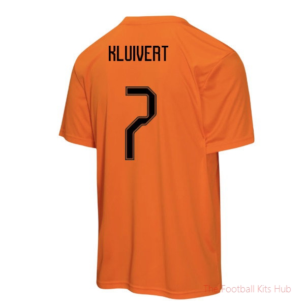 Netherlands FIFA World Cup 2026™ T-Shirt Orange - Kids Kluivert 7