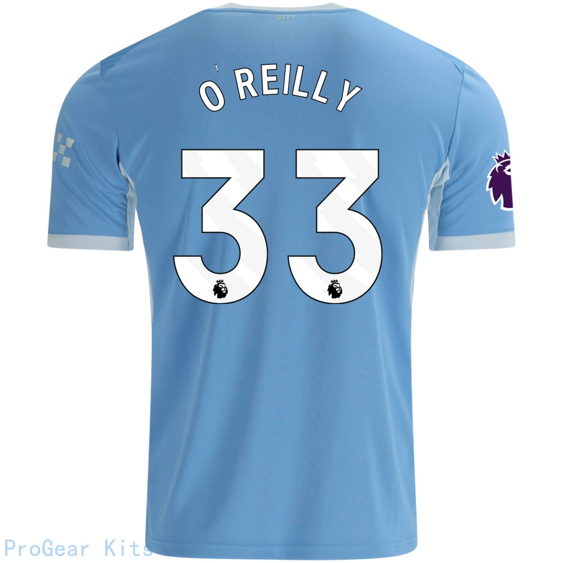 Manchester City Nico O'Reilly #33 Home Uniform 2026/27