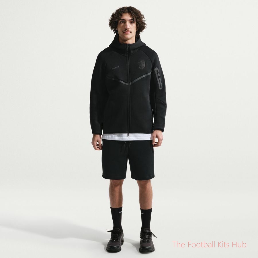 Norway Hoodie NSW Tech Fleece FZ World Cup 2026 - Black/Anthracite