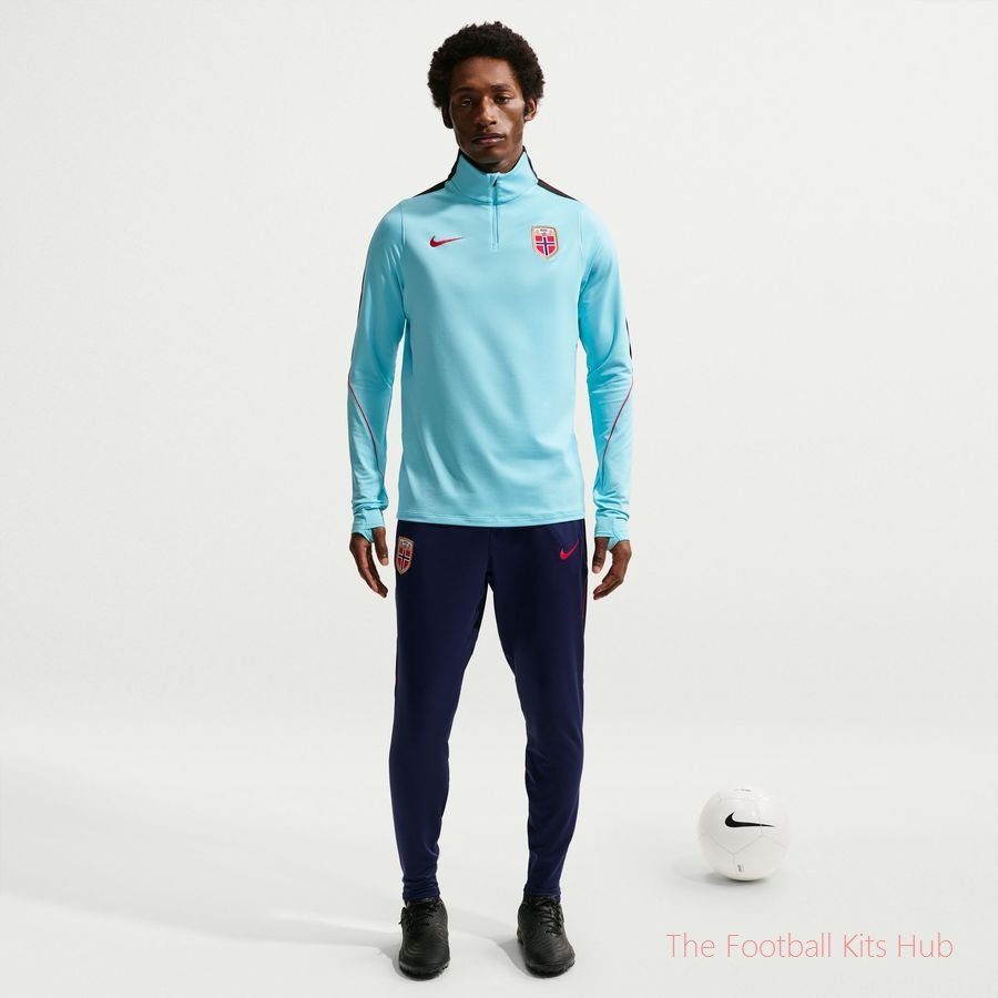 Norway Training Trousers Dri-FIT Strike World Cup 2026 - Blue Void/Black/Chile Red