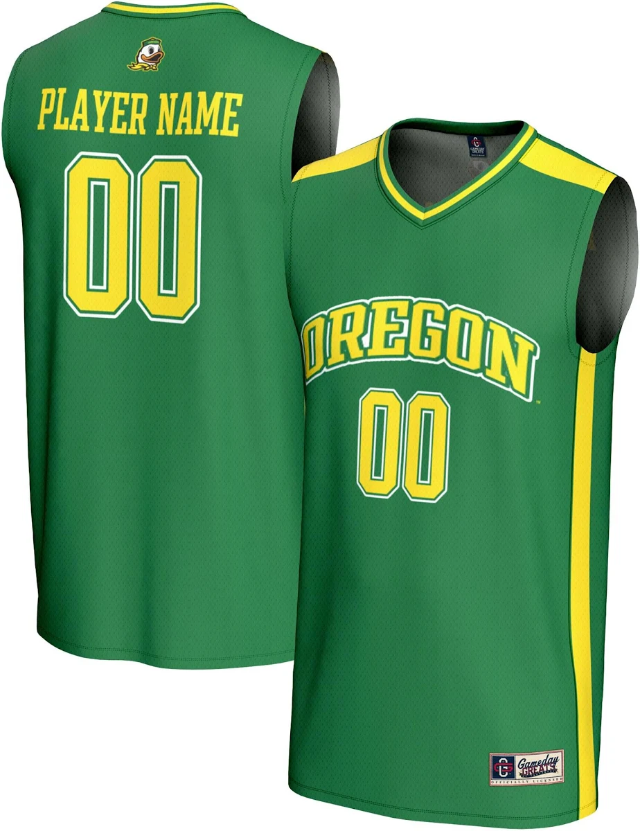 Oregon Ducks GameDay Greats NIL Pick-A-Player Lightweight Women's Basketball Fashion Jersey - Green