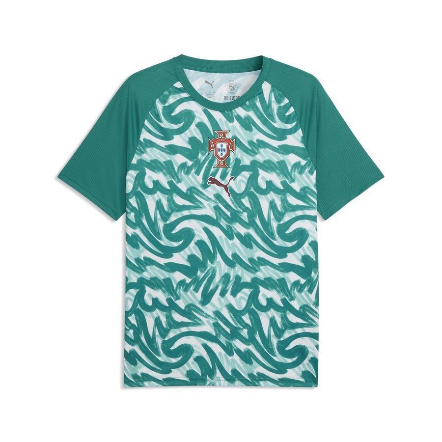 2026 Portugal Pre World Cup Lagoon Training Green Kit T