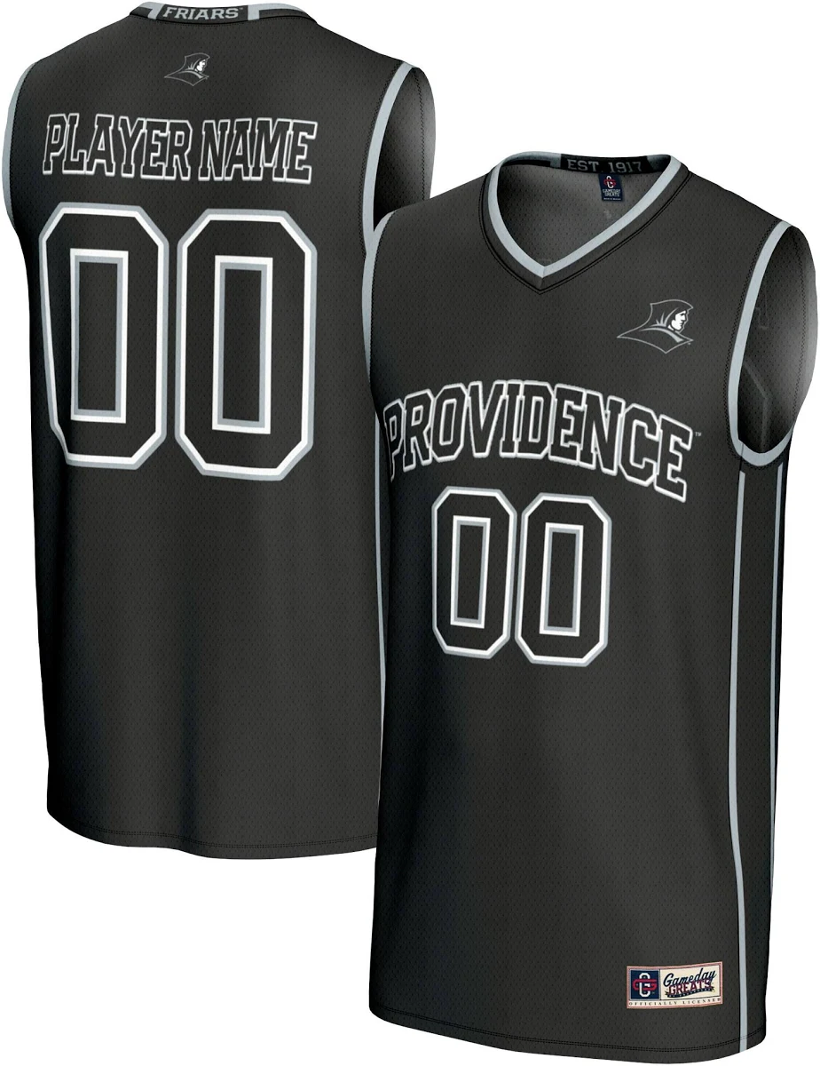 Providence Friars GameDay Greats Youth NIL Pick-A-Player Lightweight Collegiate Men's Basketball Fashion Jersey - Black