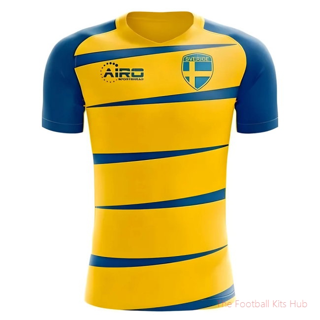 Sweden 2025/26 Home Football Kit (Airo)