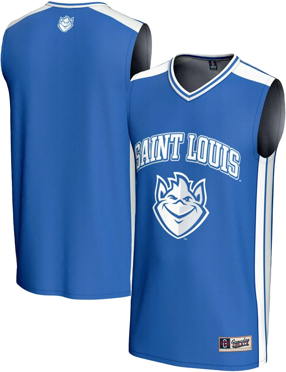 Saint Louis Billikens GameDay Greats Youth Basketball Jersey - Blue