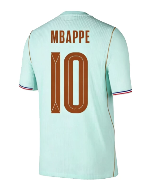 France #10 Kylian Mbappé 2026 World Cup White Away Jersey Jersey