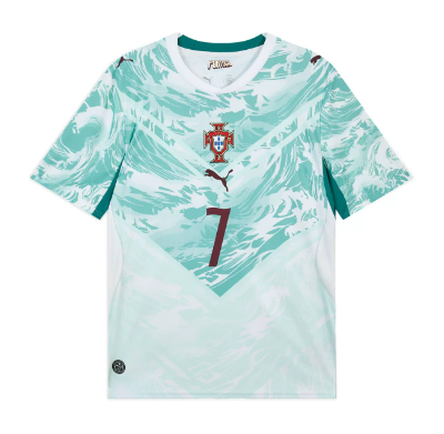 Portugal Ronaldo #7 Away Jersey 2026 World Cup Women Jersey