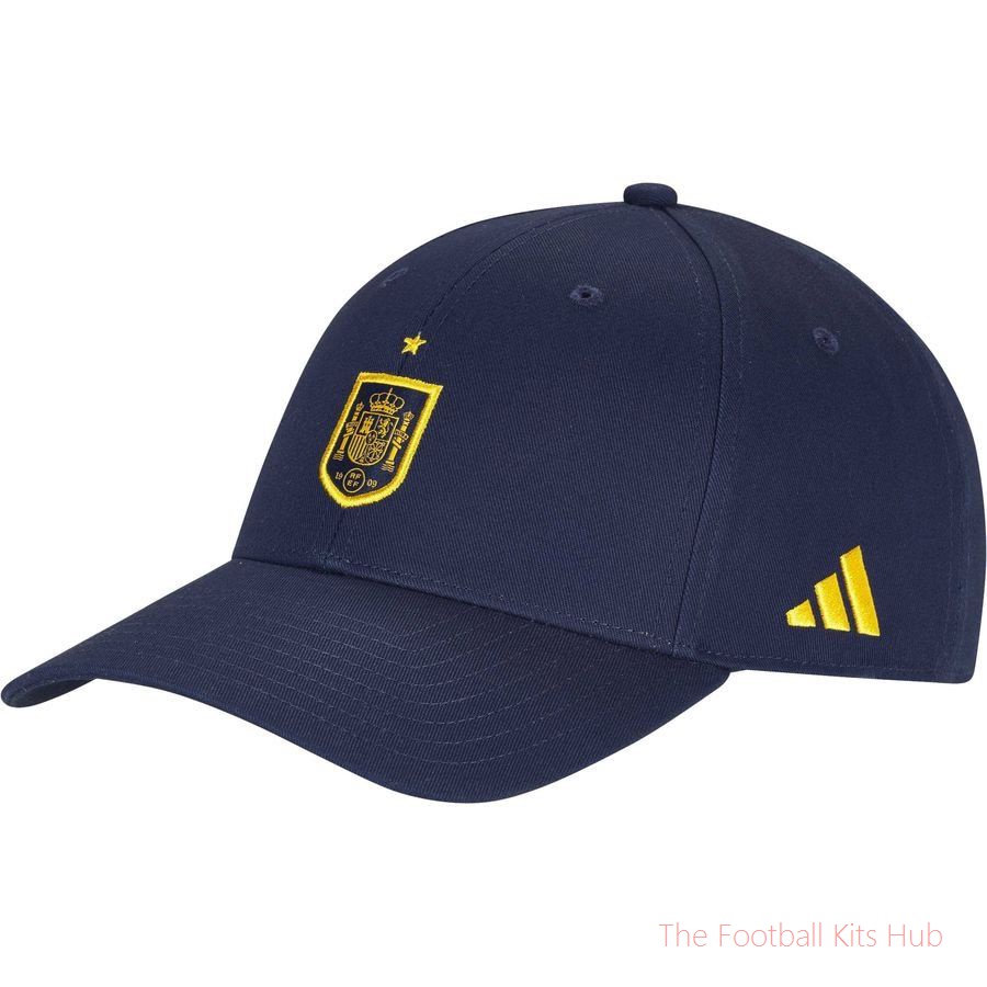 Spain Cap World Cup 2026 - Dark Blue/Crew Yellow