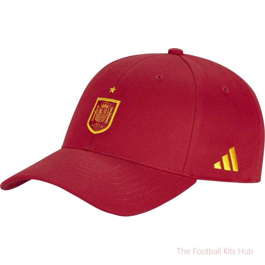 Spain Cap World Cup 2026 - Vivid Red/Crew Yellow