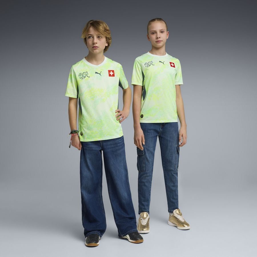 2026 Switzerland World Cup Away Kids Uniform - angle 2