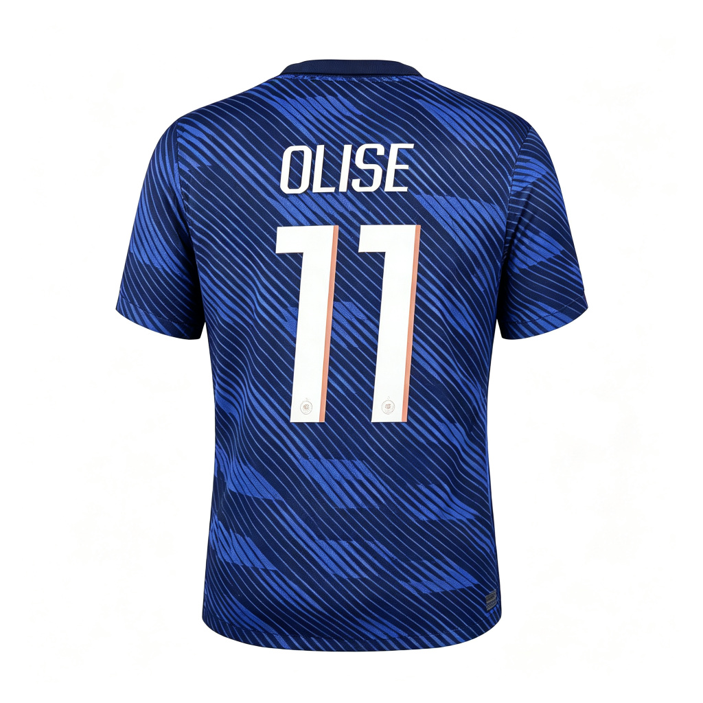 France Home Michael Olise #11 Jersey 2026 World Cup Jersey