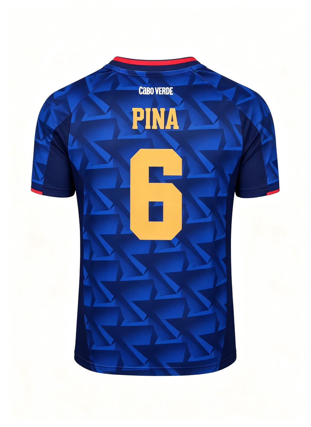 Cape Verde Kevin Pina #6 Home Jersey 2026 World Cup Jersey