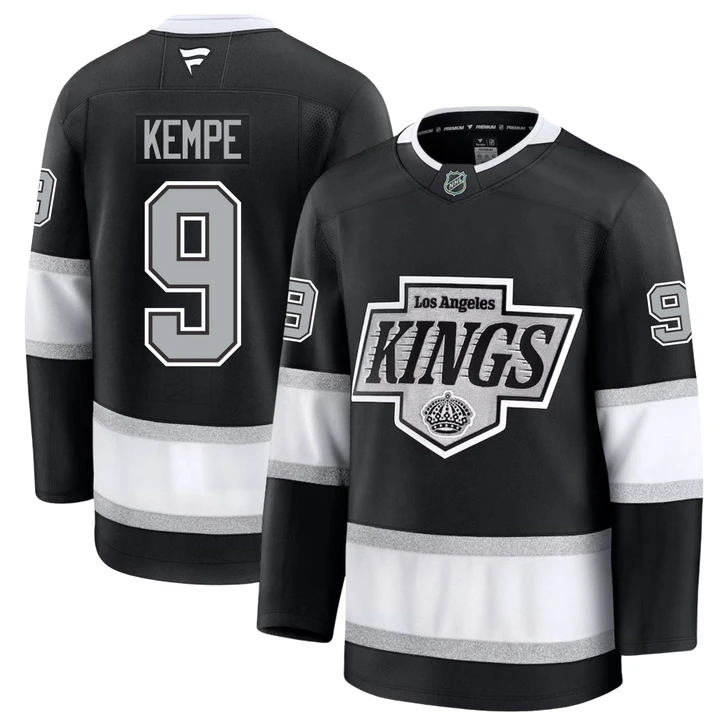 Adrian Kempe Los Angeles Kings Women's Home Breakaway Player Jersey - Black