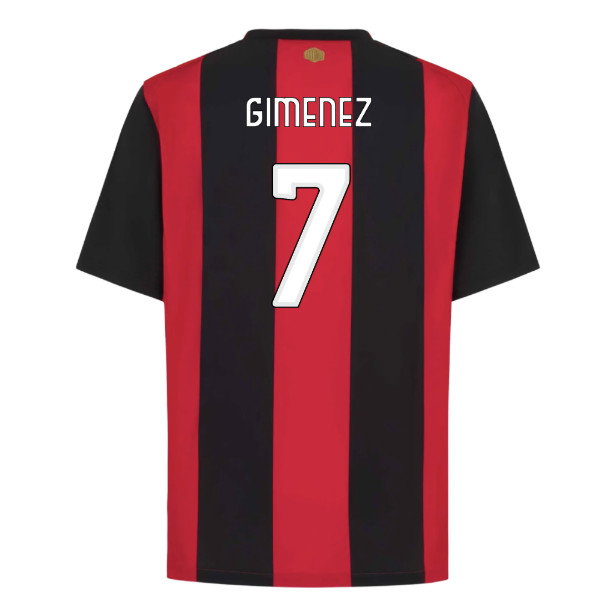 2026/27 AC Milan Shirt Home (Gimenez 7)