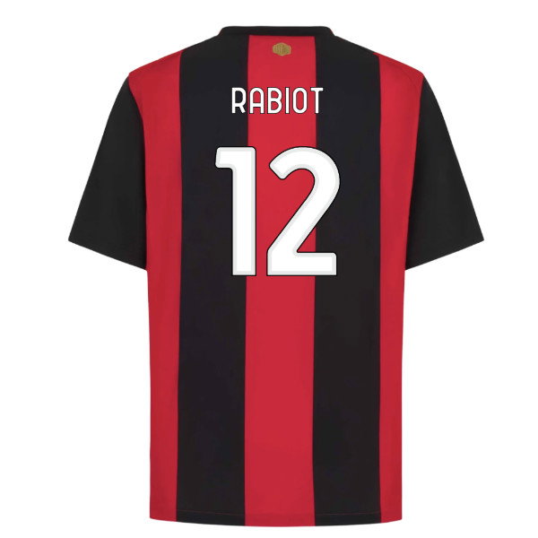 2026/27 AC Milan Shirt Home (Rabiot 12)