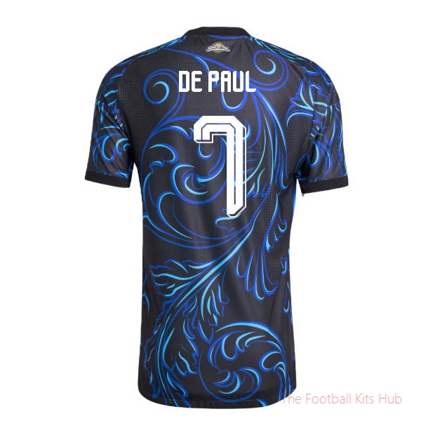 2026/27 Argentina Authentic Away Shirt (De Paul 7)