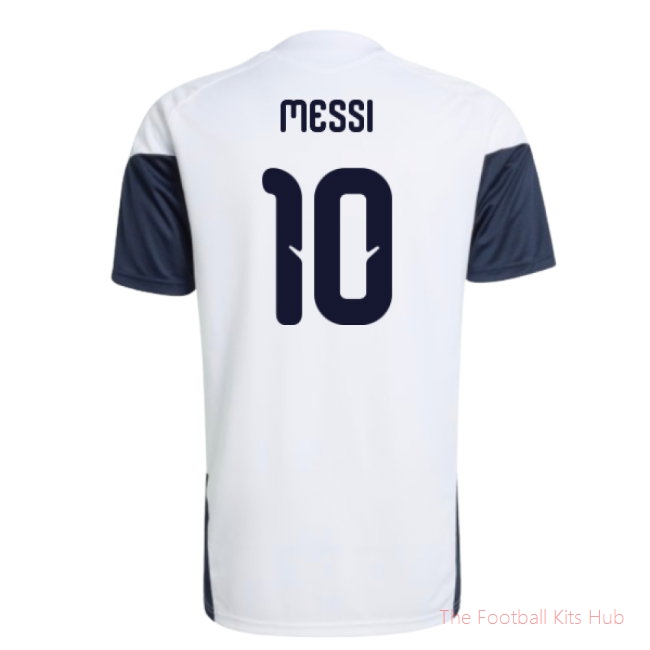 2026/27 Argentina Training Jersey (White) (Messi 10)