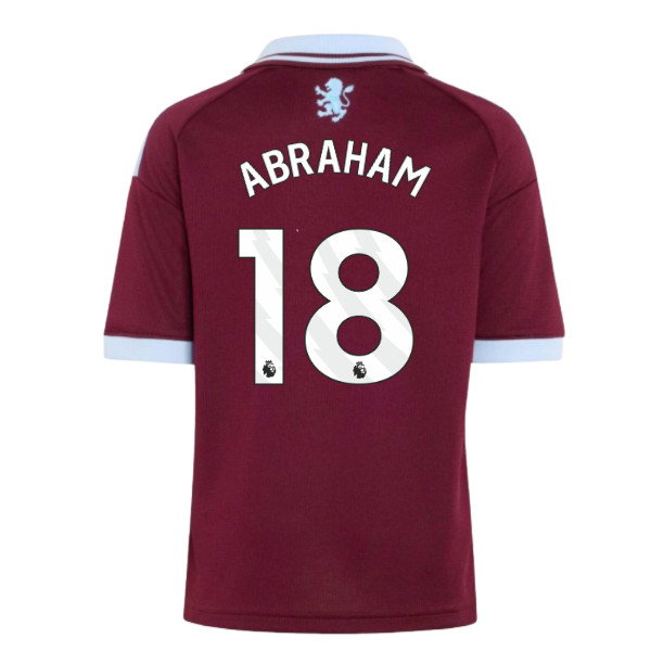 2026/27 Aston Villa Home Shirt Kids Abraham 18