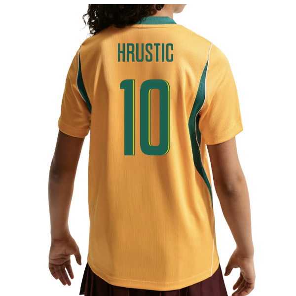 2026/27 Australia Shirt Home Uniform (Kids) (Hrustic 10)