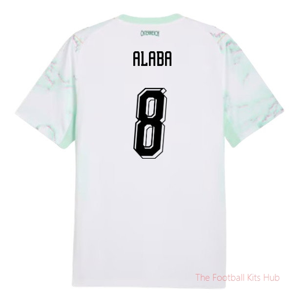 2026/27 Austria Away Shirt (Alaba 8)