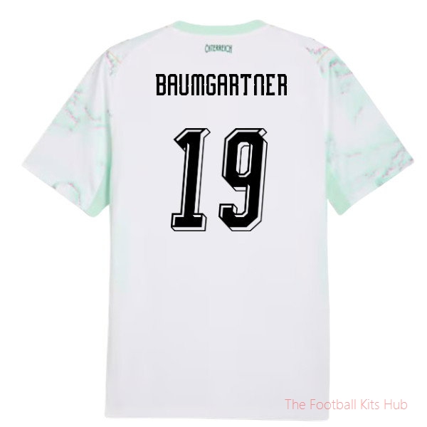 2026/27 Austria Away Shirt (Baumgartner 19)