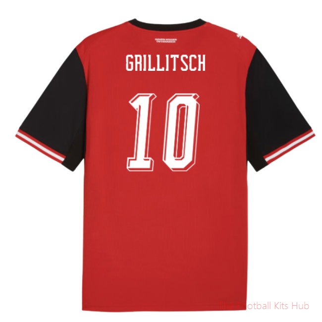 2026/27 Austria Home Shirt (Grillitsch 10)