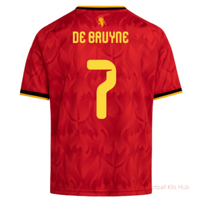2026/27 Belgium Home Mini Kit (De Bruyne 7)