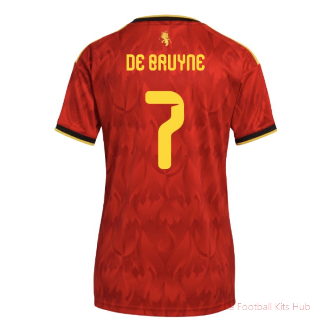 2026/27 Belgium Home Shirt (Womens) (De Bruyne 7)