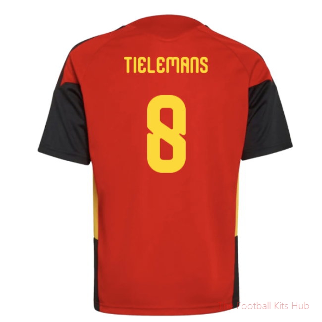 2026/27 Belgium Training Jersey (Red) - Kids (Tielemans 8)
